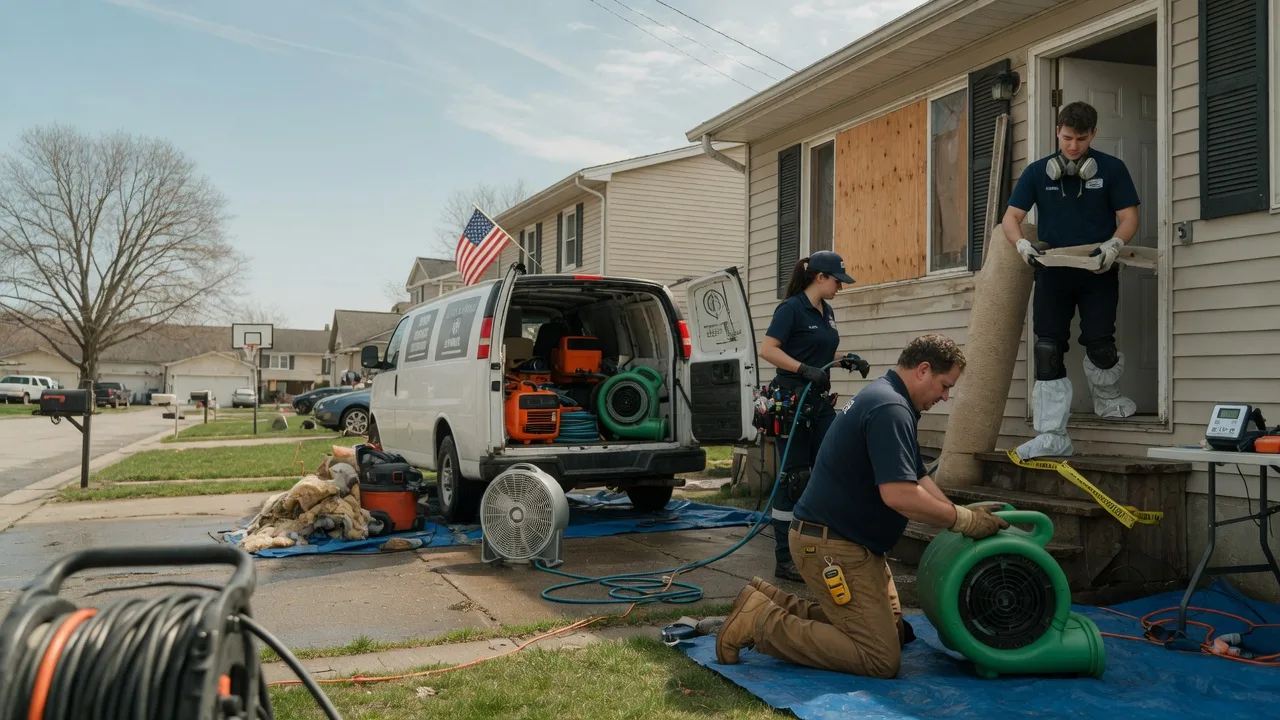 Water Damage Restoration in Letts, IA near me